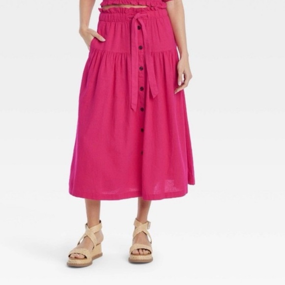 Universal Thread Dresses & Skirts - Universal Thread Boho Pink Skirt S